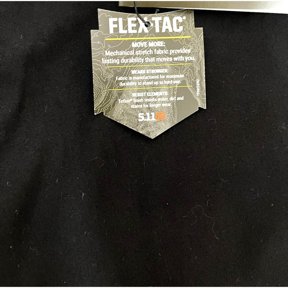 511 Tactical Edge Chino Pants Mens Size 36x36 Slim Fit Flex Tac Black New - Picture 10 of 16